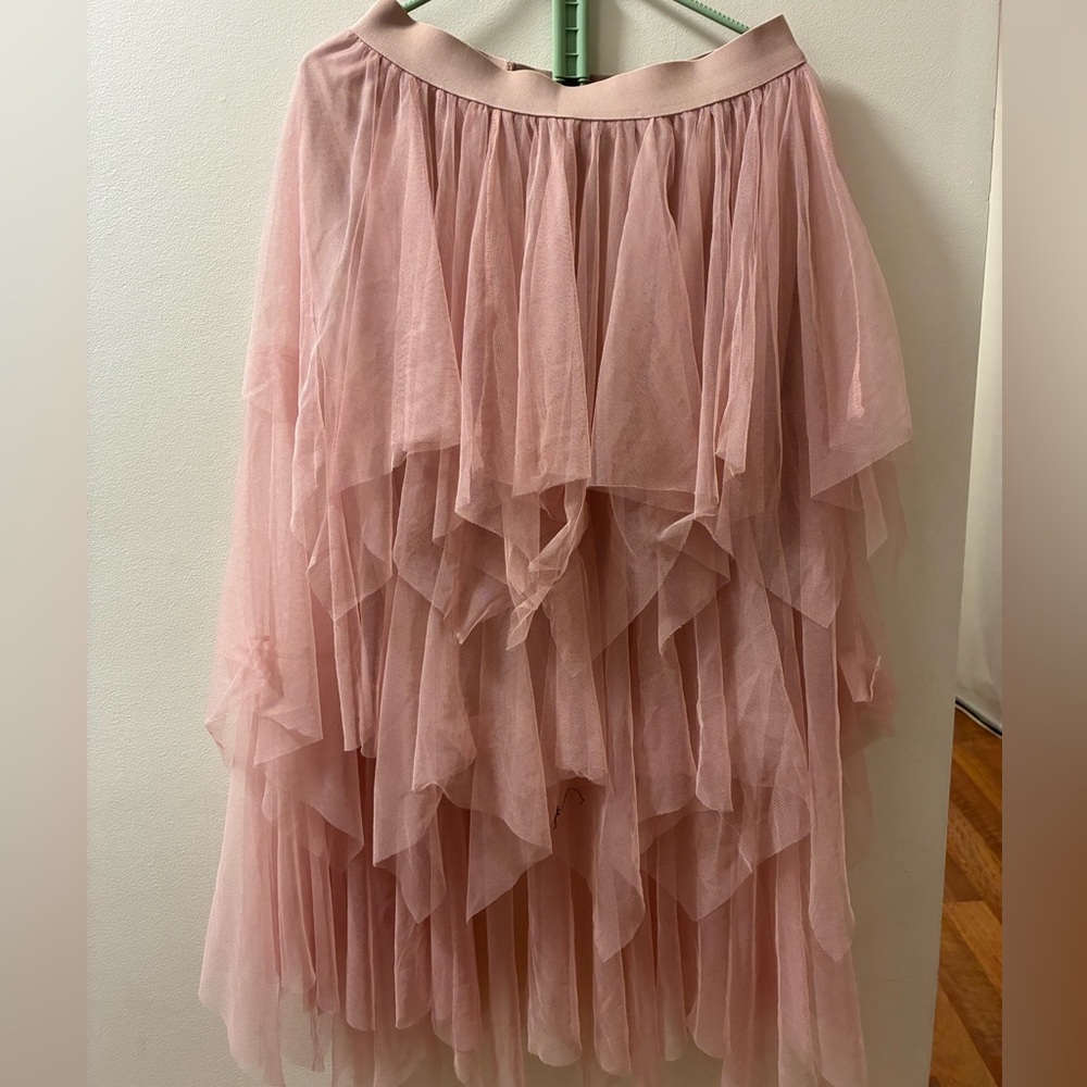 Pink skirt
